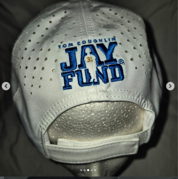 Rare Tom Coughlin Jay Fund baseball cap